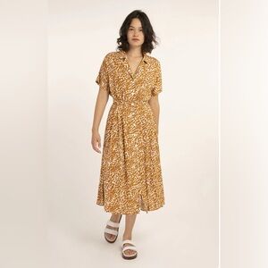 Midi Shirt Dress by Frnch